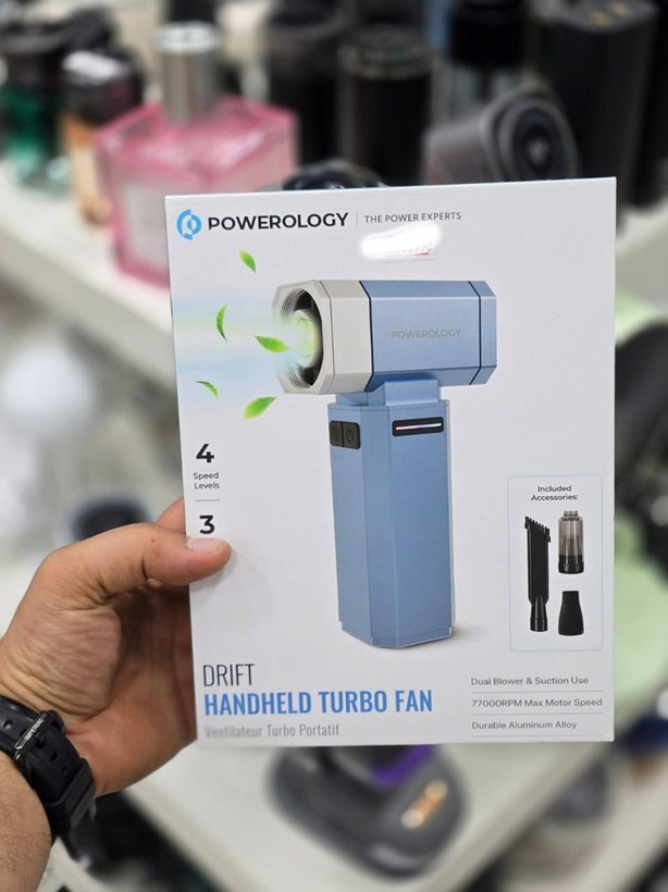 مینی جارو و دمنده شارژی چندکاره Powerology پرقدرت ترین دمنده ومکنده ضمانت سلامت گارانتی تست و مرجوعی در صورت ایراد ارسال فوری