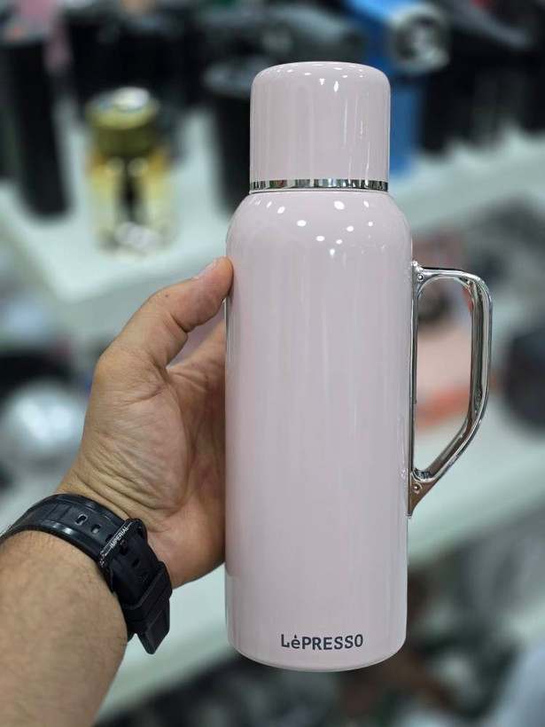 فلاسک یا بطری عایق حرارتی (Insulated Bottle) از برند LePRESSO مدل ThermoSense ضمانت سلامت گارانتی تست و مرجوعی در صورت ایراد ارسال فوری