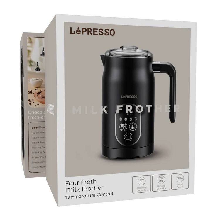 کفساز شیر ۴ کاره (4-in-1 Milk Frother) از برند LėPRESSO با مدل LP027 : LPCFFM0027 ضمانت سلامت گارانتی تست و مرجوعی در صورت ایراد ارسال فوری