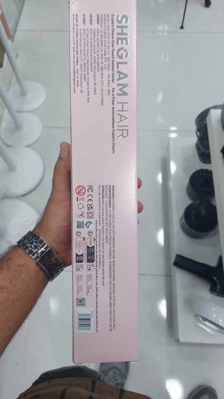 دستگاه کرلی شیگلم سایز ۲۵ اورجینال ضمانت سلامت گارانتی تست ومرجوعی در صورت ایراد ارسال فوری