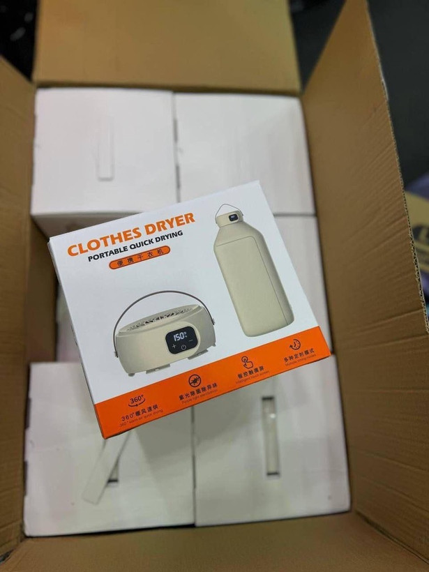 خشککن قابل حمل لباس (Portable Clothes Dryer) ضمانت سلامت گارانتی تست ومرجوعی در صورت ایراد ارسال فوری