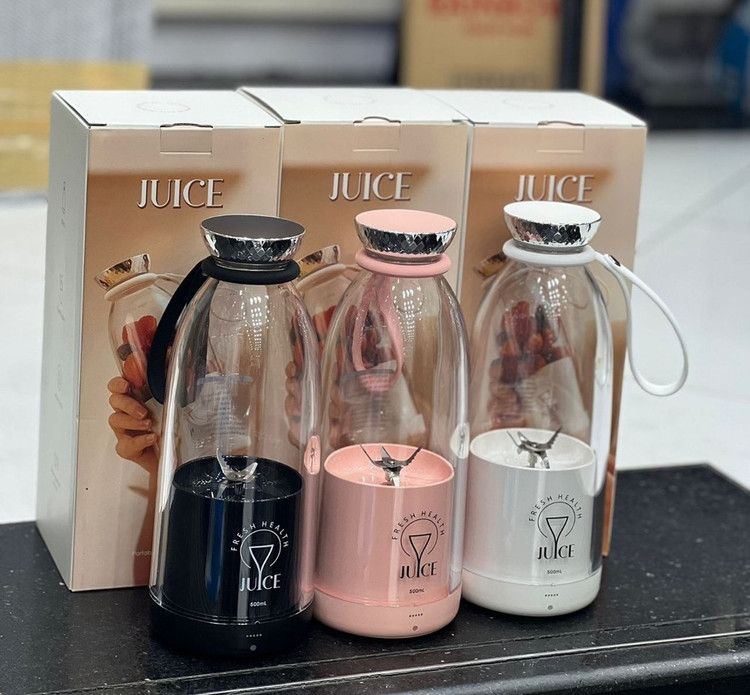 مخلوطکن و اسموتیساز قابل حمل 500ml (Fresh Health Juice) کیفیت اصلی اورجینال ضمانت سلامت گارانتی تست ومرجوعی در صورت ایراد ارسال فوری